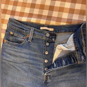 Levi’s Ribcage straight ankle, size 29